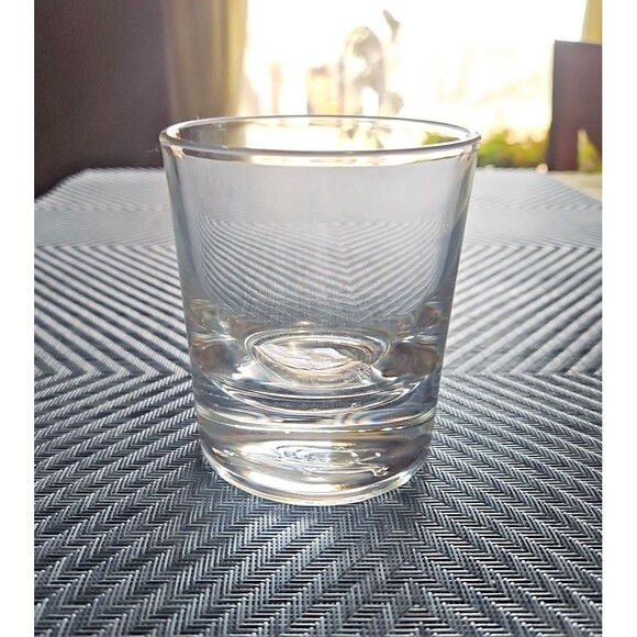 Crown Royal Heavy Bottom Lowball Whiskey Rocks Glass Made In Italy - Picture 5 of 5